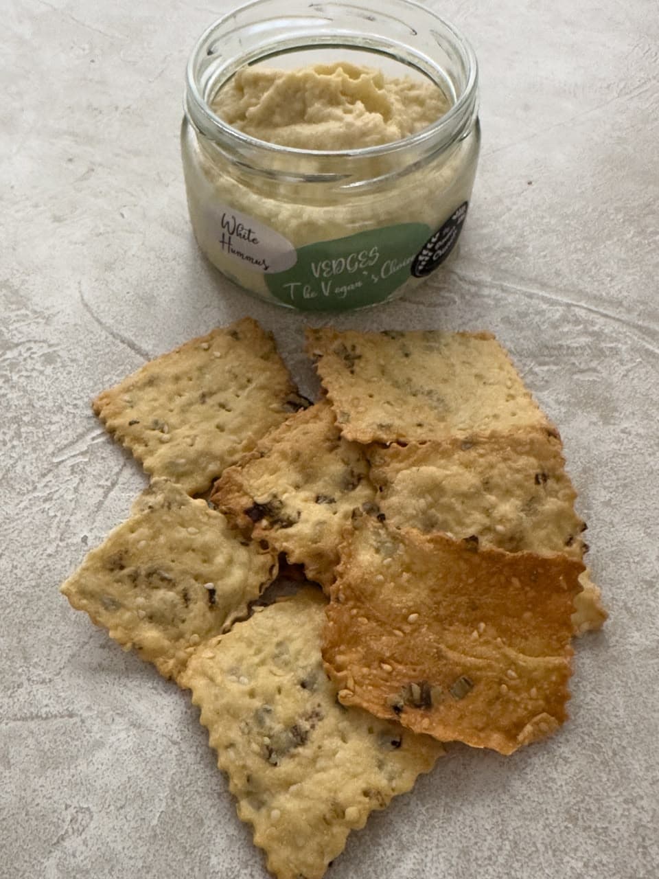 Cheese and Chive Crackers