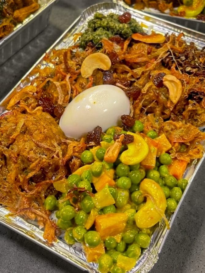 Chikn Biryani (Vegan)
