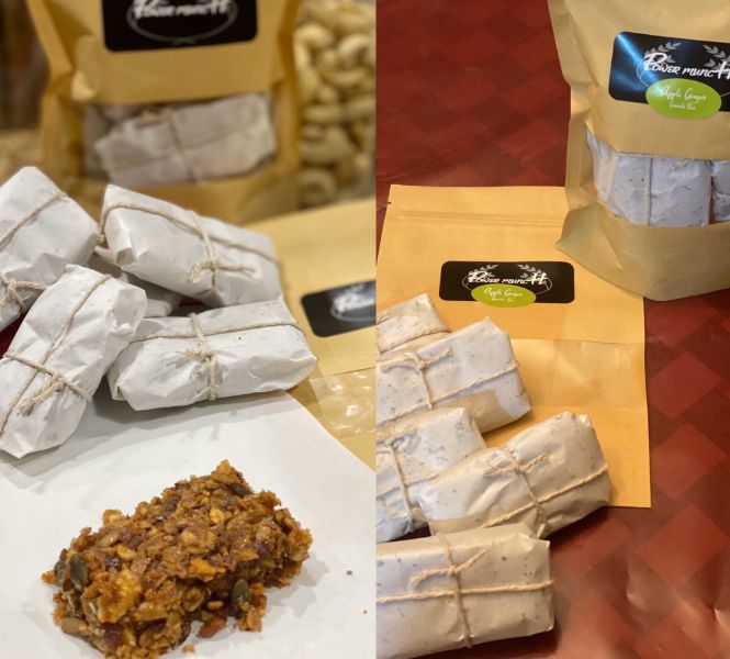 Apple Ginger Bars