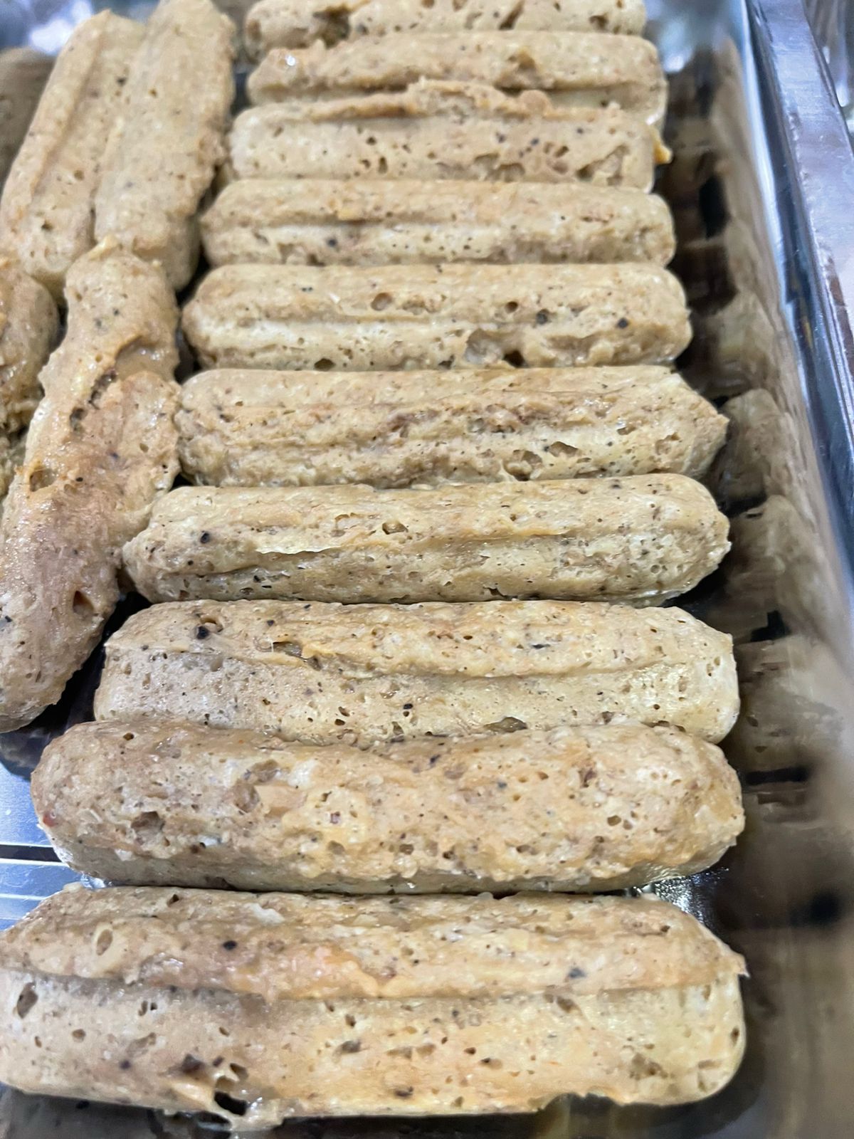 Cheese and Onion Sausages